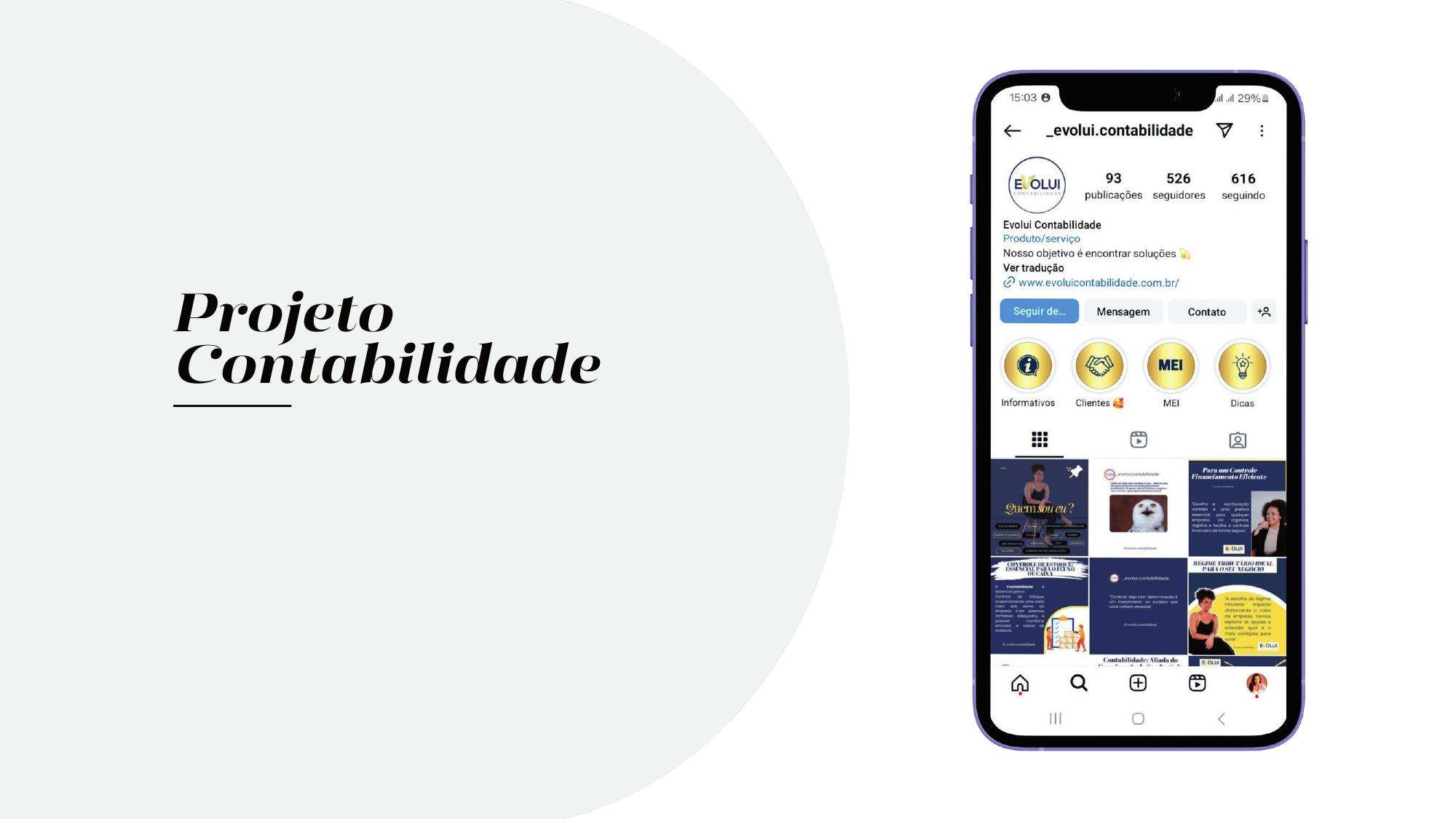 Projeto Evolui Contabilidade