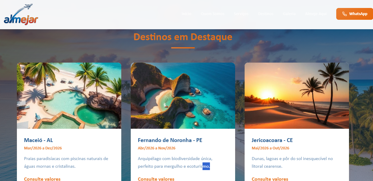 Projeto Almejar Turismo