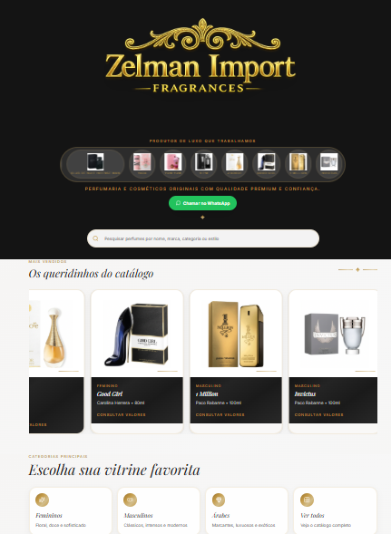 Projeto Zelman Import